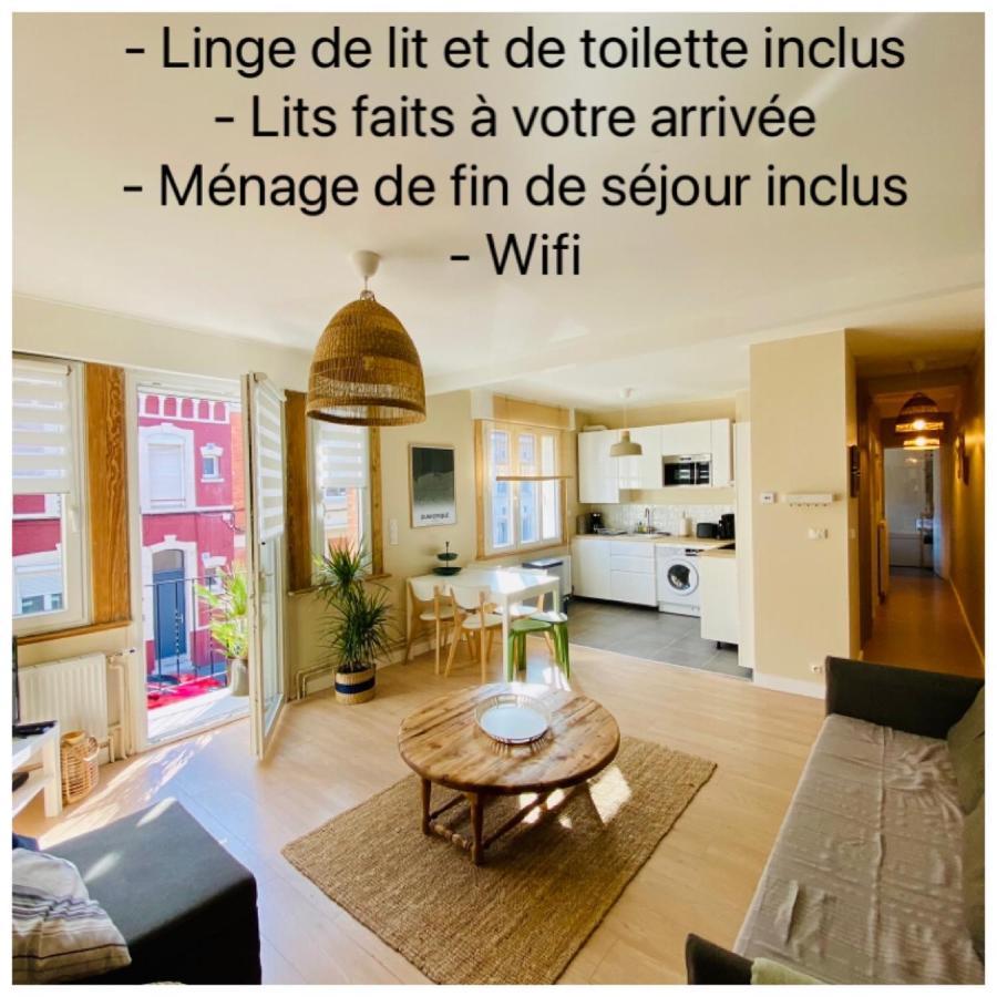 Appartement "Escapade A Malo" 4 A 6 Personnes 5 Mn A Pied De La Plage Dunkirk Eksteriør billede