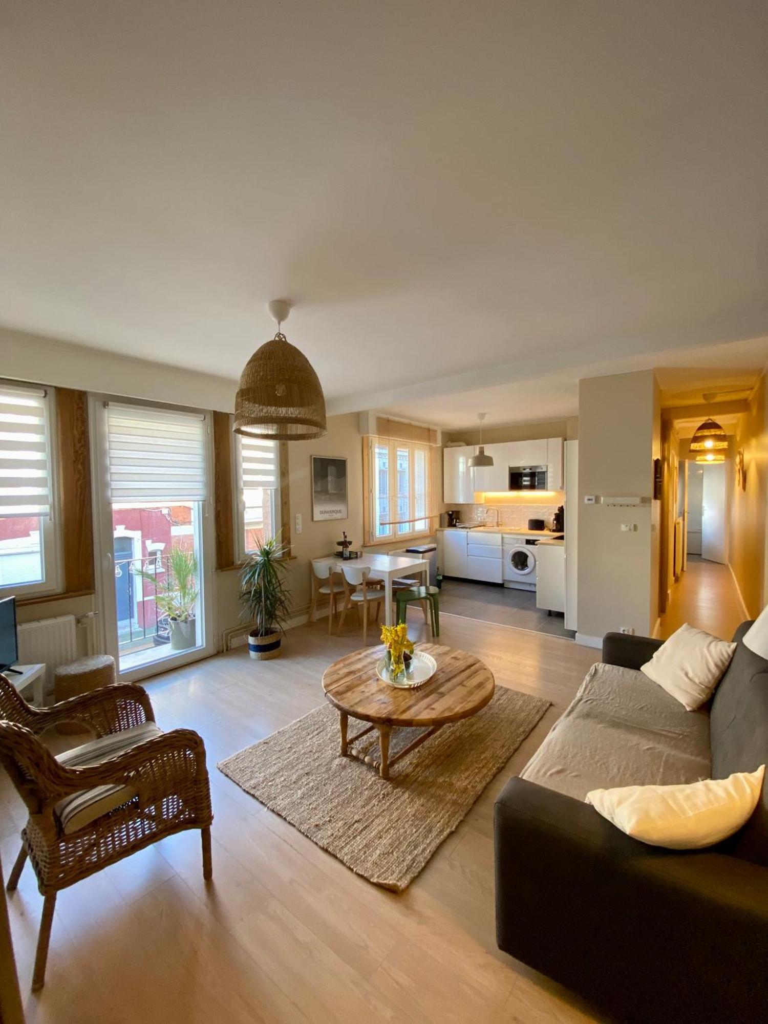 Appartement "Escapade A Malo" 4 A 6 Personnes 5 Mn A Pied De La Plage Dunkirk Eksteriør billede